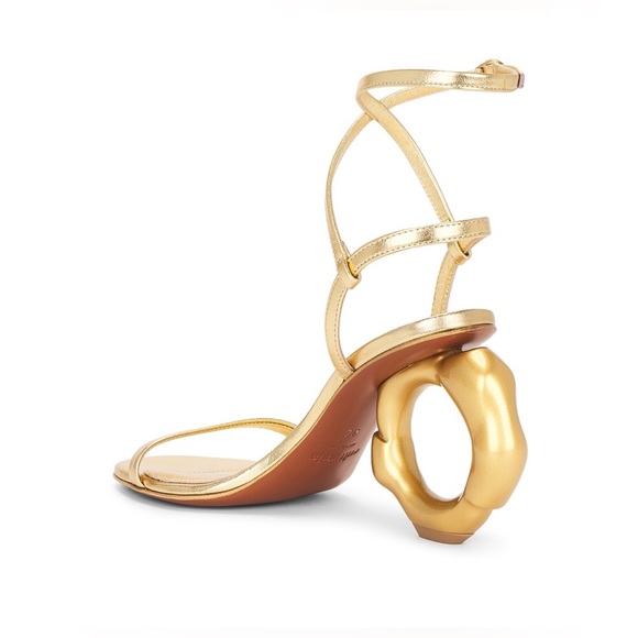 Cult Gaia Circe Sandal in Brass - Picture 4 of 11